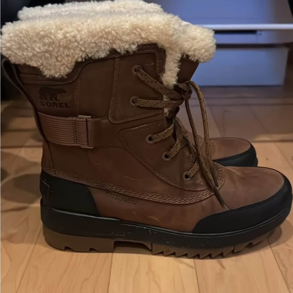 Sorel Brown Waterproof Winter Boots
